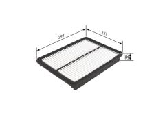 Bosch F026400373 Hava Filtresi Transıt Custom 13 Transıt 12 Trans