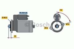 Bosch 1125055 Marş Motoru Crafter 2.5 Tdı Bjj Bjk Bjl Bjm