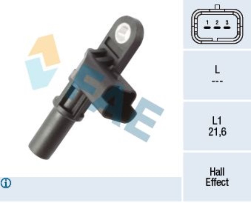 Fae 79444 Sensör Eksantrik Mili Pozisyonu  308 1.6 Bluehdı 01.14-