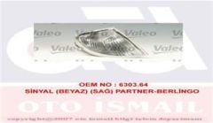 VALEO 86384 SINYAL LAMBASI SAĞ PARTNER 96- / BERLINGO 96-