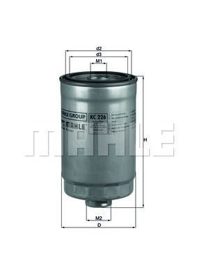 Mahle Kc226 Mazot Filtresi Accent Era Getz İ10 2008 Sonrası İ20 İ30 2008 Sonrası İx