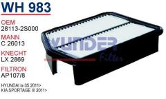 WUNDER WH983 HAVA FİLTRESİ - KIA SPORTAGE III - HYUNDAİ İX 35 201