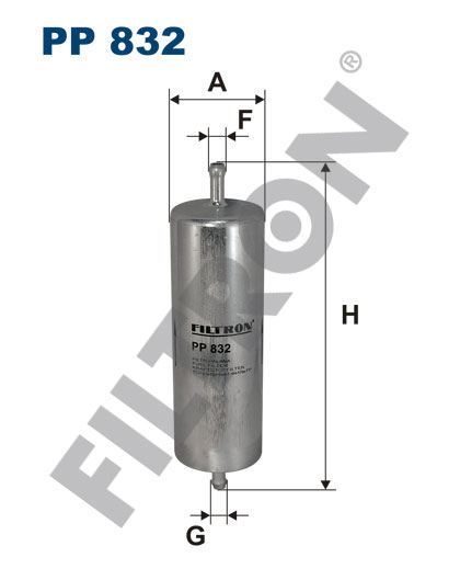 Filtron Pp832 Yakıt Filtresi Bmw 3 (E30) 318İ 115Hp 09/87-06/91