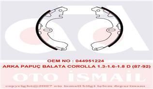 Trw Gs8291 Kampana Balata Corolla 88-92 200X37