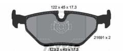 TEXTAR 2169103 FREN BALATASI ARKA BMW 5  E39