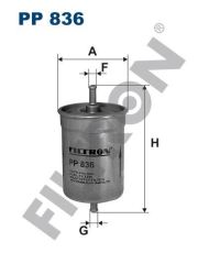 Filtron Pp836 Yakıt Filtresi Clıo-R9-R11-R19-R21-Safrane-P505-P80