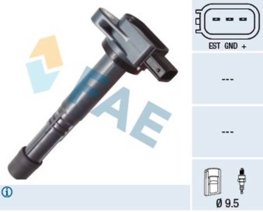Fae 80348 Ateşleme Bobini Cıvıc Type-R 2.0 01-05 Crv 2.0 01-07 Cr