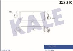 Kale 352340 Turbo Radyatörü Intercooler Ford Transıt 2.0D 00=-