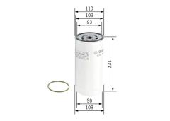 Bosch F026400456 Hava Filtresi Rav4 06-11  2.2 D4D