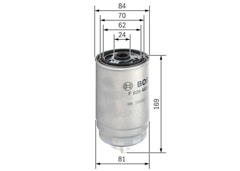Bosch F026400463 Hava Filtresi