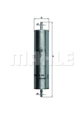 Knecht Kl232 Mazot Filtresi Freelander 01-06 2.0Td4