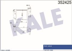 Kale 352425 Intercooler A6 2.7-3.0 Tdı 04-