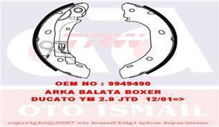 Trw Gs8472 Kampana Balata Ducato 94-06 / Boxer 94-06 / Jumper 94-