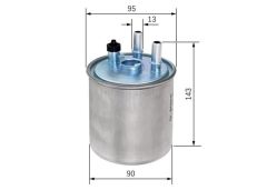Bosch F026400505 Hava Filtresi Vıto 109Cdı 111Cdı 114Cdı 116Cdı 1