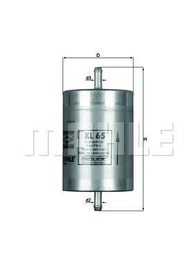 Knecht Kl65 Benzin Filtresi Mercedes Sl R129 Sl600 349Hp 92-01