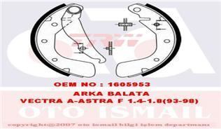 Trw Gs8543 Kampana Balata Astra F 91-98 Vectra A 93-95 Corsa C 00