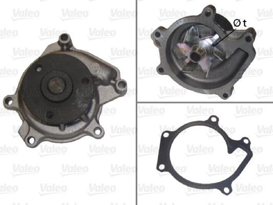 Valeo 506707 Su Pompası Toyota