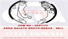 Trw Gs8570 Kampana Balata Brava 1995 Sonrası Bravo 1995 Sonrası Punto 93-00 180X32