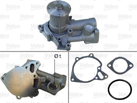Valeo 506778 Devirdaim Su Pompası H100 Mınıbüs 1994 Sonrası / L200 L300 2.