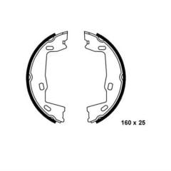 Bosch 986487214 El Fren Balatası Astra F 1991 Sonrası Astra G 1998 Sonrası Vectra A