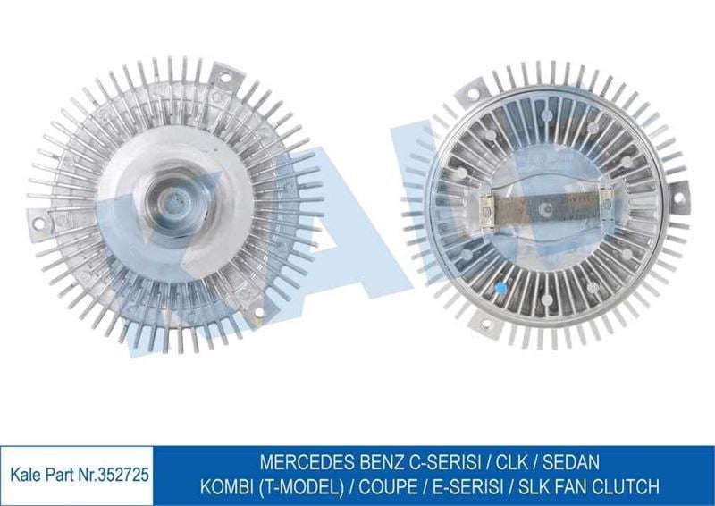 Kale 352725 Fan Termık Mercedes Benz C-Serısı / Clk / Sedan / Kom