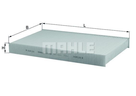 Knecht La138 Polen Filtresi 307 2000 Sonrası 308 2007 Sonrası 1007 2005 Sonrası Rcz  2010 Sonrası / C2