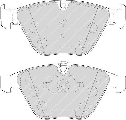 Ferodo Fdb4191 Fren Balatası Ön Bmw 3  E90 E91 E92 E93 Bmw 5  F10