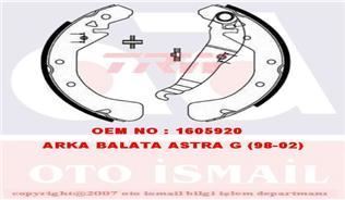 Trw Gs8637 Kampana Balata Astra G 1998 Sonrası Astra F 1991 Sonrası Astra H 2004 Sonrası Vec