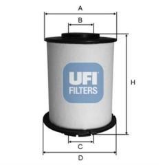 Ufı Mazot Filtresi Aveo  2011 Sonrası 1.3D A13Dte B16Dth A17Dts