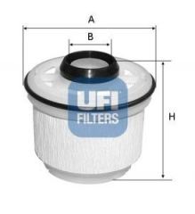 Ufı Mazot Filtresi Hılux Vıgo 06-11 / D-Max  2012 Sonrası 2.5 Crdı