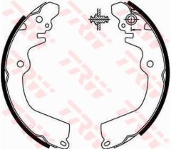 Trw Gs8666 Kampana Balata Space Runner  91-99 Carısma 95-06 Colt