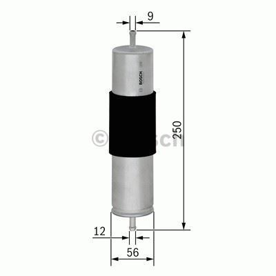 Bosch F026402066 Mazot Filtresi A6 04-11 / Exeo 2.0 Tdı