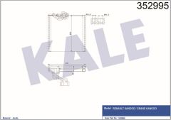 Kale 352995 Evaporator Kangoo / Grand Kangoo 1.2 1.5 1.6 08-