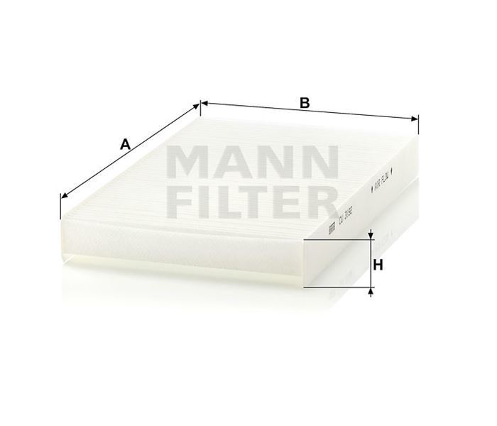 Mann Cu3192 Polen Filtresi 100 1990 Sonrası A6 94-97