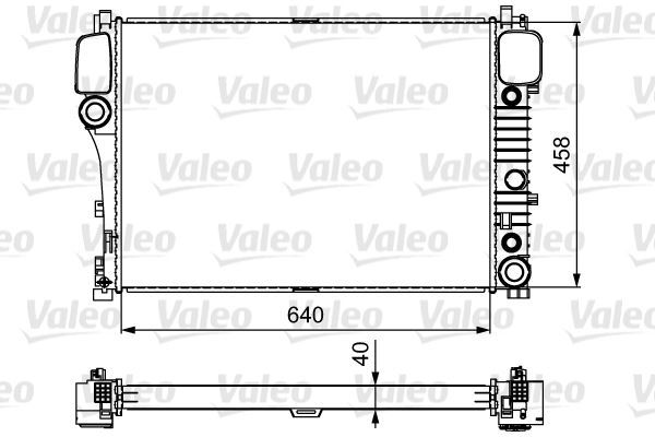 VALEO 735299 SU RADYATÖRÜ MERCEDES S 420 450 500 600 12.05-