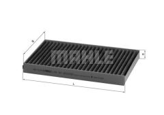 Knecht Lak197 Polen Filtresi Bmw 5 E60 E61 02-10 Bmw 6 E63 E64 04