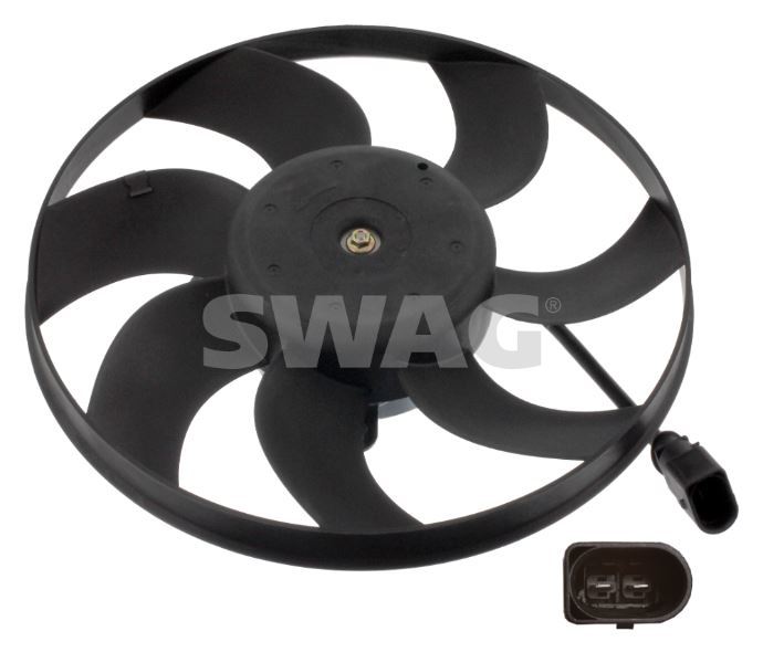 Swag 30939164 Fan Motoru 295Mm Caddy Golf Passat Octavıa 04-07