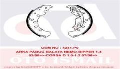 Trw Gs8720 Kampana Balata Fıorıno 2008 Sonrası Qubo 2008 Sonrası Panda  2012 Sonrası Punto Gr