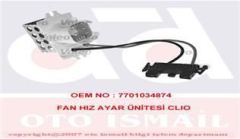 Valeo 509281 Klima Rölesı Clıo I  Fan Hız Ayar Unıtesı
