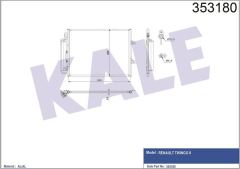 Kale 353180 Klima Radyatörü Renault Twıngo Iı