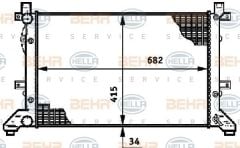 BEHR 8Mk376719-704 Su Radyatörü Lt35 1996 Sonrası 2.5 Tdı 2.8 Td 2.8 Tdı