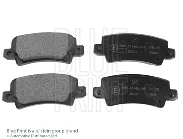 BluePrint Adt342131 Fren Balatası Arka Corolla 1.4 2.0 D4D Vvt 0