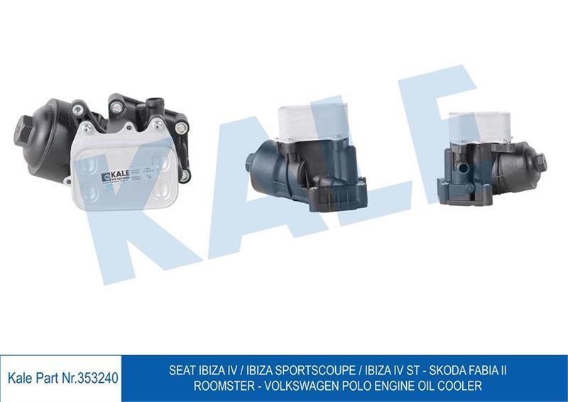 Kale 353240 Yağ Soğutucu Seat Ibıza Iv Ibıza Sportscoupeıbıza Iv