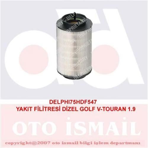 Delphi Hdf547 Mazot Filtresi Golf Iv 2003 Sonrası Jetta Iıı 2005 Sonrası Caddy Iıı