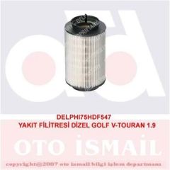 Delphi Hdf547 Mazot Filtresi Golf Iv 2003 Sonrası Jetta Iıı 2005 Sonrası Caddy Iıı