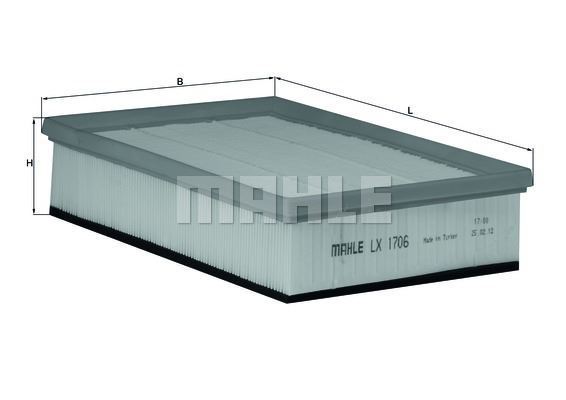 Knecht Lx1706 Hava Filtresi Transıt V184 Transıt V347  2.2 Tdcı 2