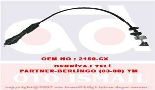 Peugeot 2150.Cx Debriyaj Teli Partner / Berlıngo 1.9D Dw8 Dw8B