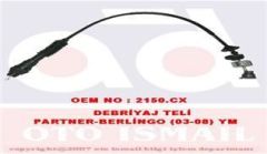 Peugeot 2150.Cx Debriyaj Teli Partner / Berlıngo 1.9D Dw8 Dw8B