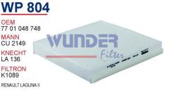 WUNDER WP804 POLEN FİLTRESİ - RENAULT LAGUNA II