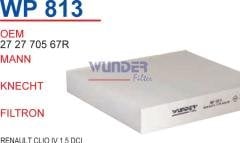 WUNDER WP813 POLEN FİLTRESİ - RENAULT CLİO IV 1,5 DCİ